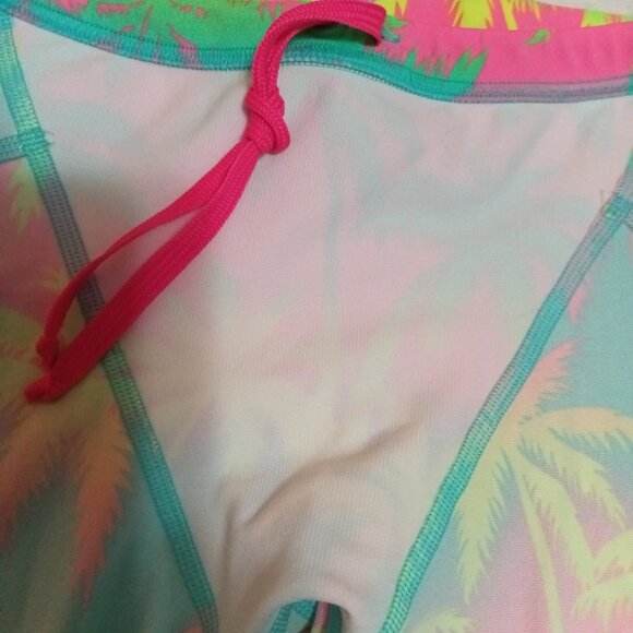 FUNKY TRUNKS SWIM JAMMER, NEON PALM PRINT, SIZE 32" (Pre-Owned) - Picture 5 of 7